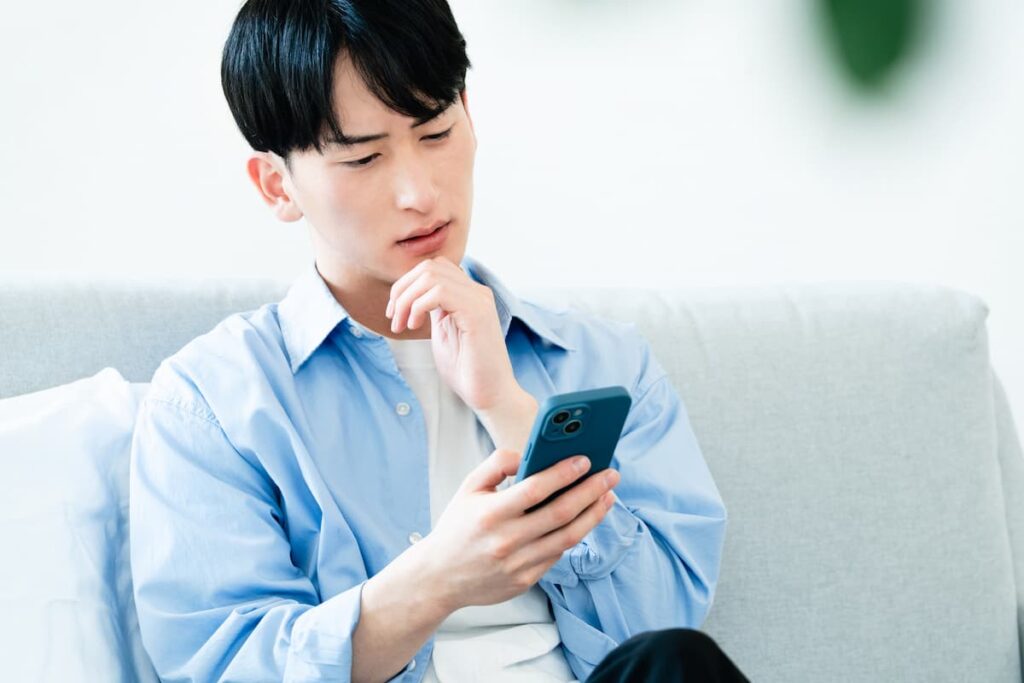 男性 不安